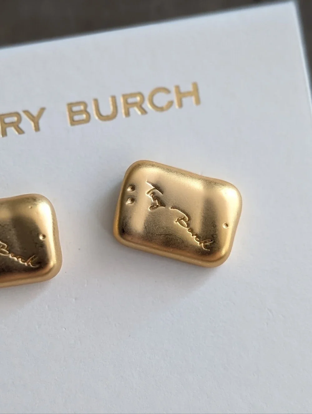 Tory Burch brand rectangular